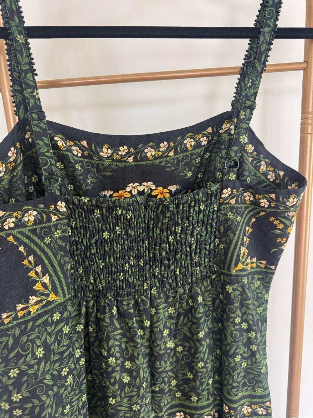 FARM Rio Arch Back Beaded Strap Maxi Sundress Size L NWOT - Picture 6 of 9
